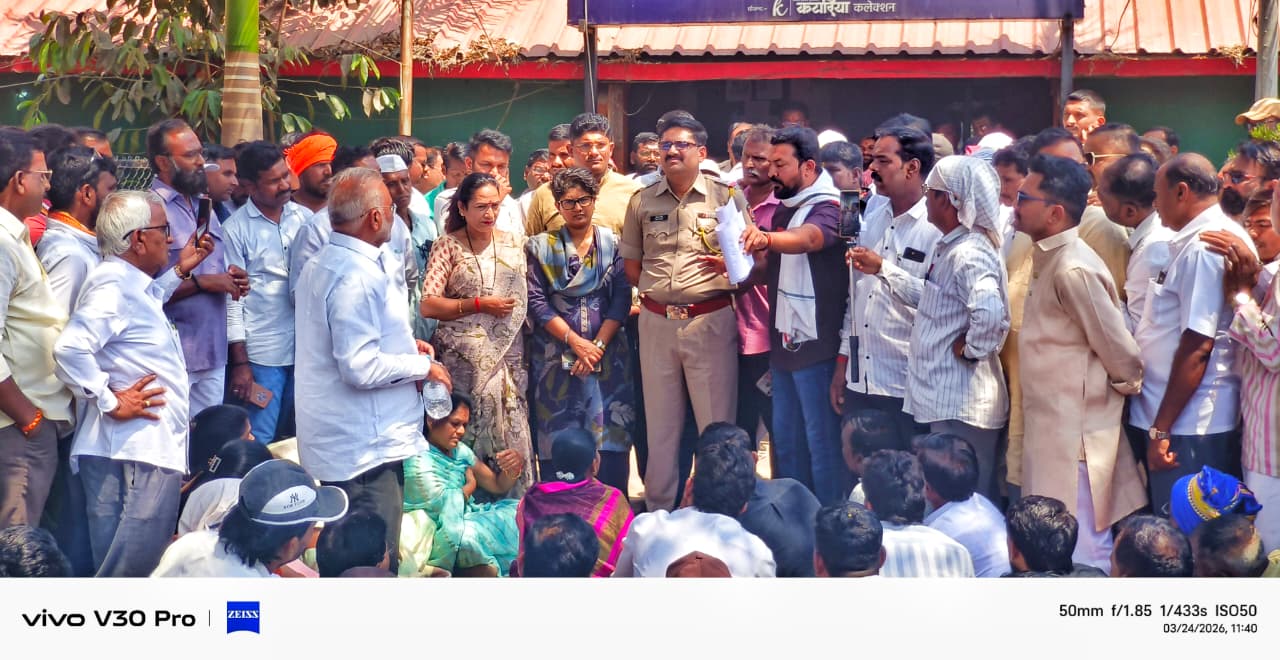 महात्मा फुले उद्यान प्रकरणाने संतापाची लाट ,शहर बंद,पोलिस ठाण्यावर नागरिकांचा मोर्चा!