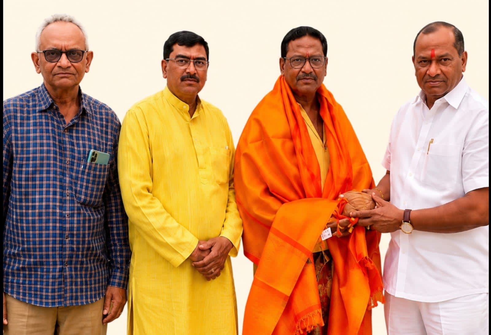 पोस्टल संघटनेच्या कार्याध्यक्षपदी फेरनिवड झाल्याबद्दल संतोष यादव यांचा श्री विशाल गणपती देवस्थान ट्रस्टतर्फे सत्कार!